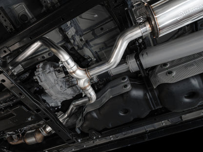 AWE Tuning AWE 0FG Exhaust for 3rd Gen Toyota Tundra - Dual Chrome Silver Tips 3015-32063 3015-32063 Photo - Mounted
