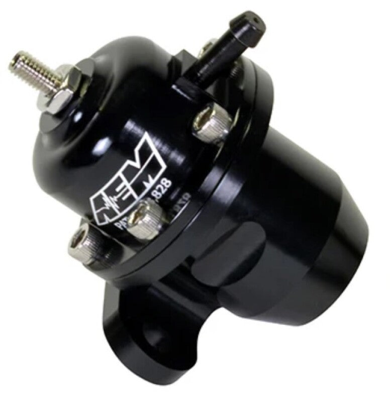 AEM Electronics Fuel Pressure Regulator Black Honda Acura 25-304BK Photo - Close Up
