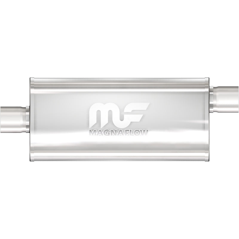 MagnaFlow 5" X 8" Oval Center/Offset Straight Through Performance Muffler 12255 Photo - Primary