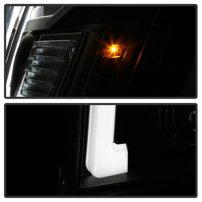 Spyder 04-15 Nissan Titan / 04-07 Nissan Armada V2 Projector Headlights - Black PRO-YD-NTI04-DRL-BK 5085504 5085504 Photo - Unmounted