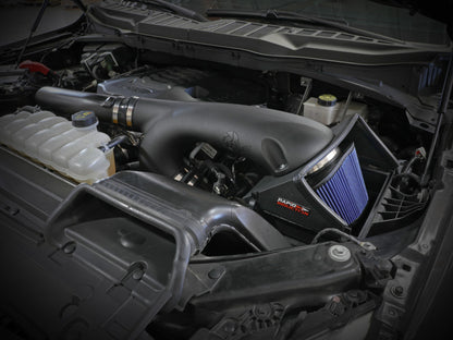 aFe Rapid Induction Cold Air Intake System w/Pro 5R Filter 2021+ Ford F-150 V6-3.5L (tt) 52-10010R 52-10010R Photo - Mounted