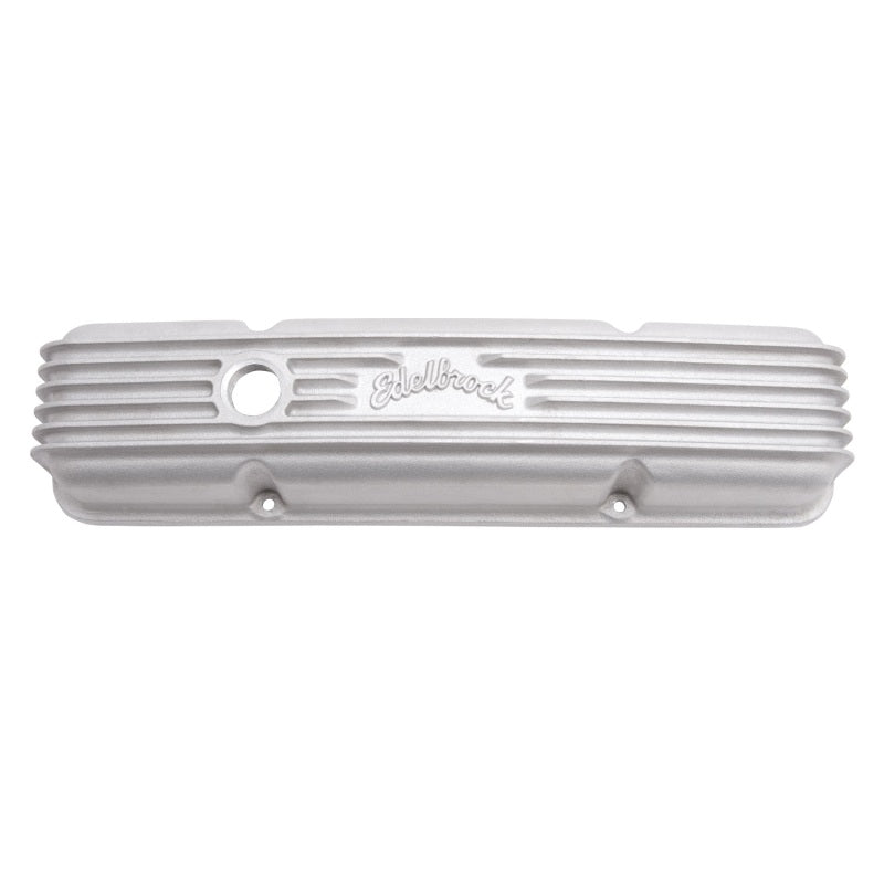 Edelbrock Valve Cover, Classic Series, Chevrolet, 1959-1986 262-400 CID V8 41449 Photo - Unmounted