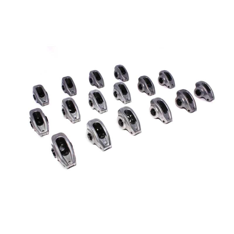 Comp Cams High Energy Die Cast Aluminum Roller Rocker Arms, 3/8" Stud, 1.6 Ratio 17002-16 Photo - Primary
