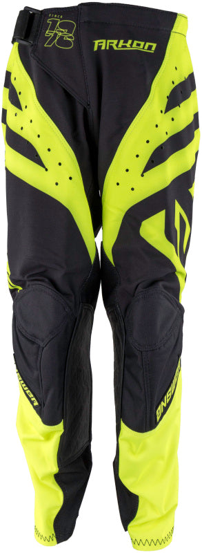 Answer 24 Arkon Nitrus Pants Black/Hyper Acid Youth Size - 18 442644 442644 User 1