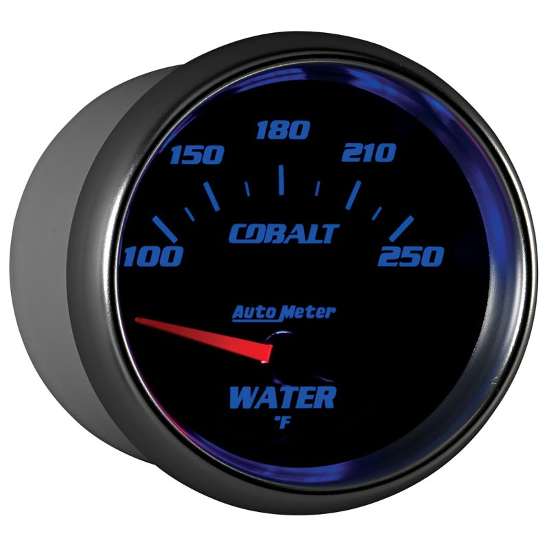 Autometer Gauge, Water Temp, 2 5/8", 100-250 deg. F, Electric, Cobalt 7937 User 6