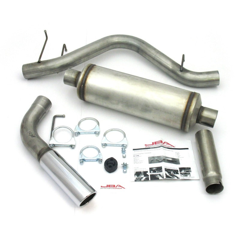 JBA 98-01 Ram 1500/2500 3.9L/5.2L/5.9L 409SS Pass Side Single Exit Cat-Back Exhaust 40-1508 40-1508 Photo - Primary
