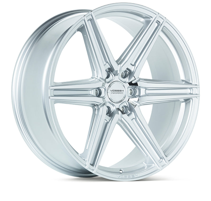 Vossen HF6-2 24x10 / 6x139.7 / ET25 / Deep Face / 106.1 - Silver Polished Wheel HF62-4G40 HF62-4G40 Photo - Primary