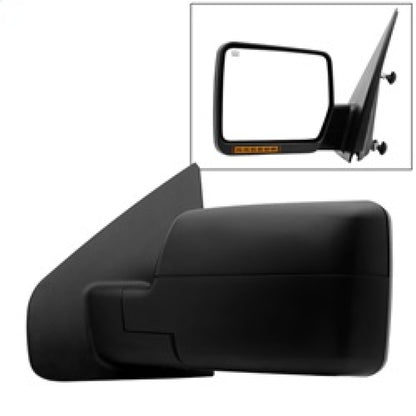 SPYDER Xtune Ford F150 04-06 Power Heated Amber LED Signal OE Mirror Left MIR-03348AEBH-P-L 9935312 9935312 Photo - Primary