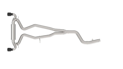 Kooks 2020 Toyota Supra 3.5in x 3in SS Catback Exhaust w/Black Tips 44115110 44115110 Photo - Primary