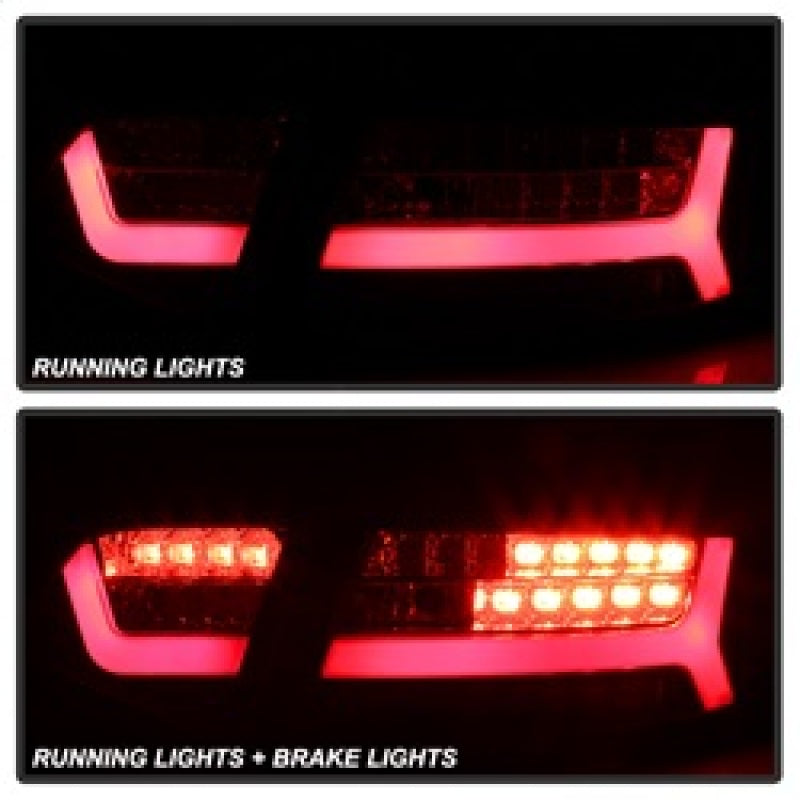 Spyder 09-12 Audi A6 LED Tail Lights - Red Clear (ALT-YD-AA609-LED-RC) 5085191 5085191 Photo - Unmounted