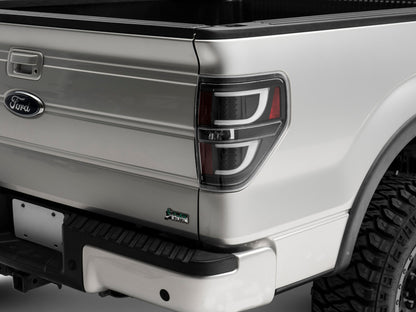 Raxiom 09-14 Ford F-150 Styleside G2 LED Tail Lights -Black Housing (Clear Lens) T542834 T542834 Photo - Primary
