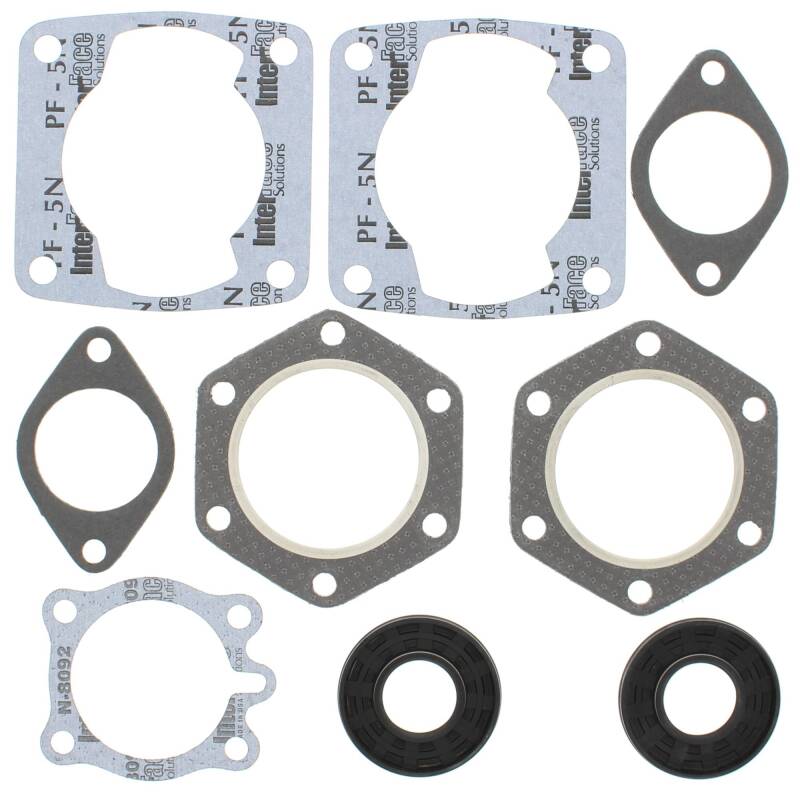 Vertex Pistons Vertex Gaskets 77-79 Polaris TX/X-TX Complete Gasket Kit w/ Oil Seals 711079 711079 Photo - Primary