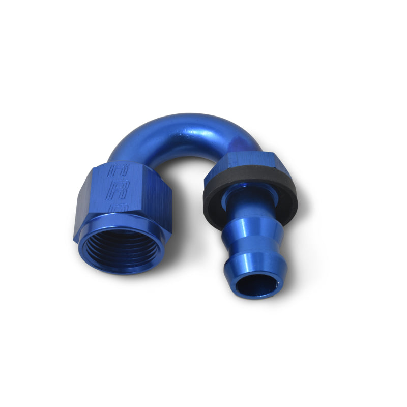 Russell Twist Lok Hose End Tight Radius #8 180 Degree Anodized 626070 Photo - out of package