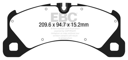 EBC Disc Brake Pad Set DP42203R Photo - Primary