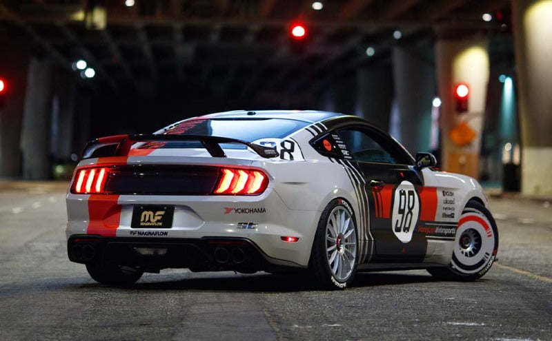 MagnaFlow Dodge Challenger Competition Series Cat-Back Performance Exhaust System 19217 Photo - Mounted