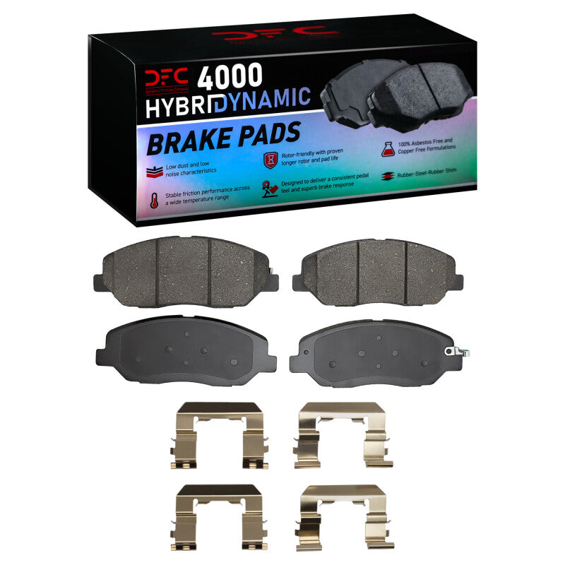 DFC DFC 4000 HybriDynamic Brake Pads Brakes, Rotors & Pads Brake Pads - OE main image