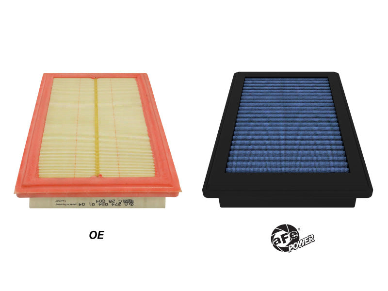 aFe MagnumFLOW OE Replacement Air Filter w/Pro 5R Media 15-18 Mercedes C300 (L4-2.0L Turbo) 30-10333 30-10333 Photo - Unmounted
