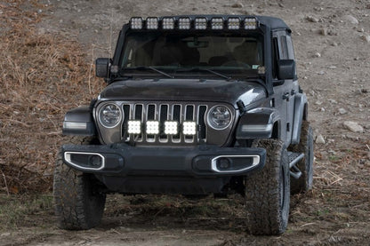 Diode Dynamics Jeep JL SS5 4-Pod CrossLink Grille Lightbar Kit Pro - Yellow Combo DD7269 DD7269 User 3
