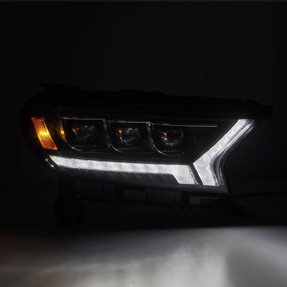 AlphaRex 19-21 Ford Ranger NOVA LED Proj Headlight Plnk Style Alpha Blk w/Activ Light/Seq Signal/DRL 880123 880123 User 3