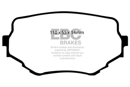 EBC Disc Brake Pad Set DP61099 Photo - Primary