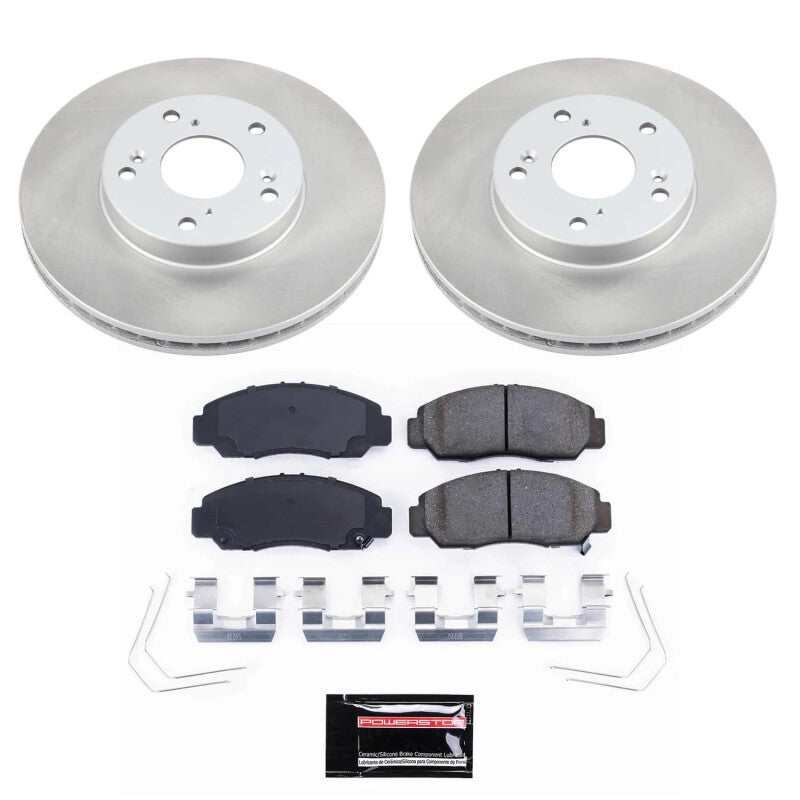 PowerStop Power Stop 06-11 Honda Civic Front Semi-Coated Rotor Kit SC9109 SC9109 Photo - Primary