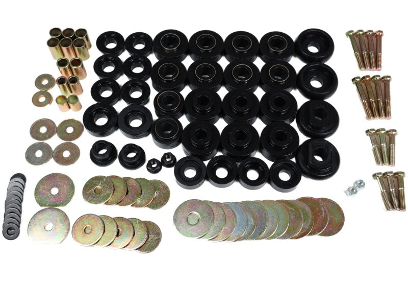 Energy Suspension 68-70 Chevrolet Biscayne/Bel Air/Caprice/Impala Body Mount Set w/ Hardware - Black 3.4173G 3.4173G Photo - Primary