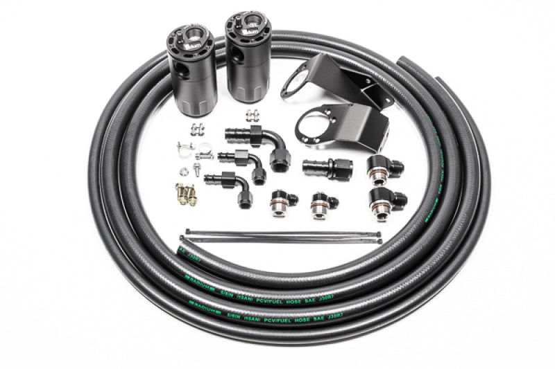 Radium Engineering 89-94 Nissan S13 Dual Catch Can Kit - Fluid Lock 20-0727-FL 20-0727-FL Photo - Primary