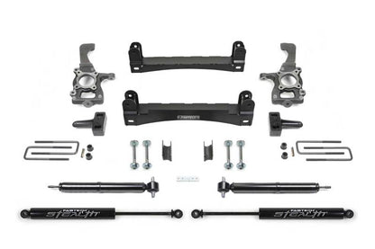 Fabtech 4" Basic System w/ Rear Stealth Shocks K2258M Photo - Primary