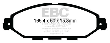 EBC Disc Brake Pad Set DP23010 Photo - Primary