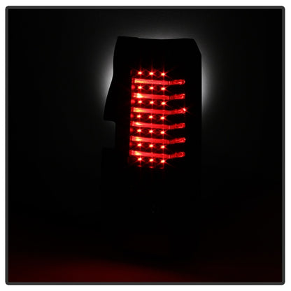 SPYDER Xtune Hummer H3 06-09 ( Non H3T ) LED Tail Lights Black ALT-ON-HH306-LED-BK 5017697 5017697 Photo - Unmounted