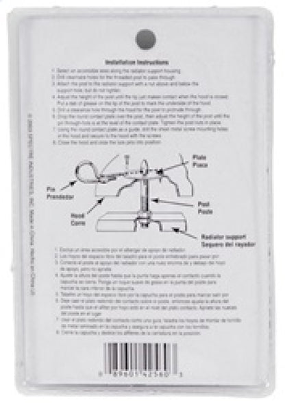 Spectre Hood Pin Kit 4256 4256 Photo - in package