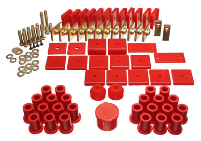 Energy Suspension Hyper-Flex System Red Toyota Land Cruiser All 1967-1978 8.18105R Photo - Primary