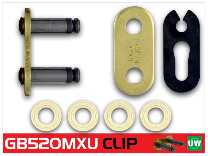 RK Chain GB520MXU-CLIP - Gold GB520MXU-CL GB520MXU-CL User 1