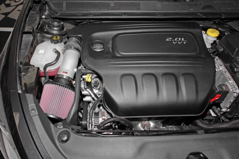 K&N Engineering 13- Dodge Dart 2.0L Air Intake Kit KNE69-2547TS 69-2547TS Photo - Mounted