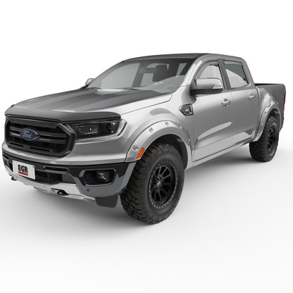 EGR 19-22 Ford Ranger Painted To Code Ingot Traditional Bolt-On Look Fender Flares Silver Set Of 4 793554-UX 793554-UX Photo - Primary