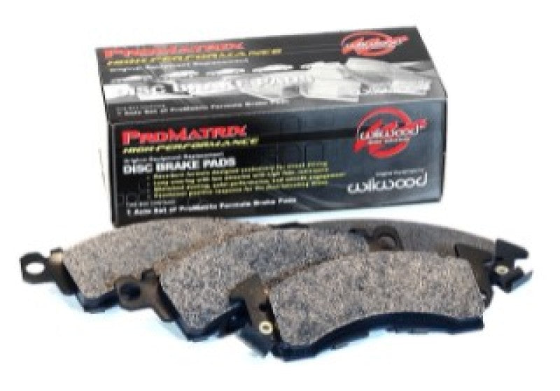 Wilwood Pad Set Promatrix D591 150-D0591K 150-D0591K User 1