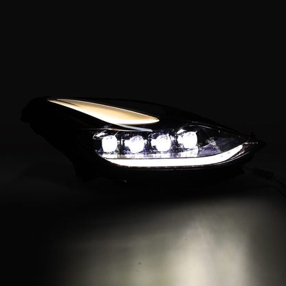 AlphaRex 17-22 Tesla Model 3/20-23 Model Y NOVA-Series LED Proj Headlights Blk w/Actv Lgt & Seq.Sig 880860 880860 User 1