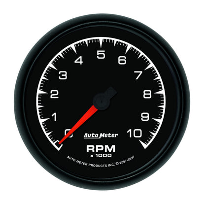 Autometer ES 3-3/8in TACH 10000 RPM IN-DASH 5997 5997 Photo - Primary