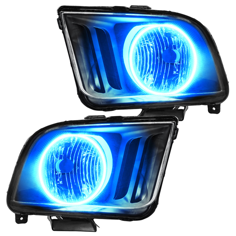 ORACLE Lighting Oracle Ford Mustang 05-09 Halo Kit - ColorSHIFT w/ Simple Controller 2301-504 2301-504 User 9