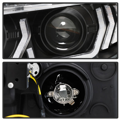 Spyder 16-18 Honda Civic 4Dr w/LED Seq Turn Sig Lights Proj Headlight - Black - PRO-YD-HC16-SEQ-BK 5086099 5086099 Photo - Unmounted