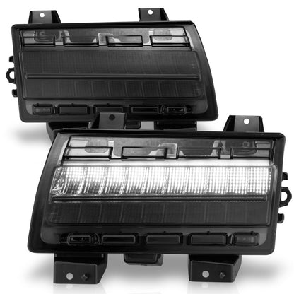 ANZO Wrangler 18-21/Gladiator 20+ LED Side Marker Lights Smoke w Sequential Signal 511088 511088 Photo - Unmounted