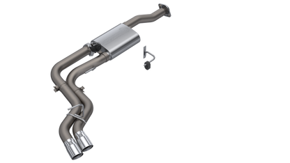 QTP 15-18 Ford F-150 CC/EC Standard Bed 304SS Screamer Cat-Back Exhaust w/3in Tips 440015 440015 Photo - Primary