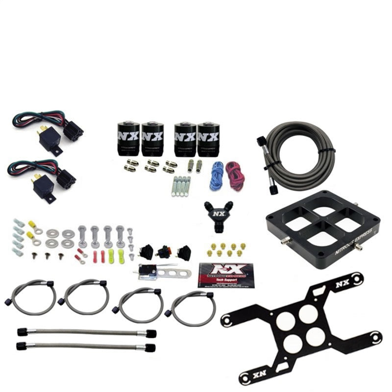 Nitrous Express Dominator Dual Stage Billet Crossbar, (50-300 & 100-500HP) Less Bottle 66047-00 Photo - Primary