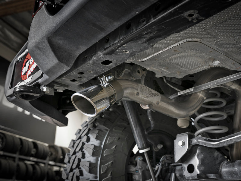 aFe Mach Force-Xp Hi-Tuck 2-1/2" 409 Stainless Steel Cat-Back Exhaust Sys. 49-48075-P Photo - Mounted