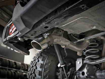 aFe Mach Force-Xp Hi-Tuck 2-1/2" 409 Stainless Steel Cat-Back Exhaust Sys. 49-48075-P Photo - Mounted
