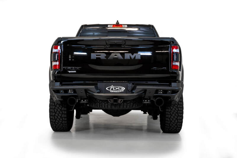 Addictive Desert Designs 2021 Dodge RAM 1500 TRX PRO Bolt-On Rear Bumper w/ Sensors R628571280103 R628571280103 Photo - Mounted