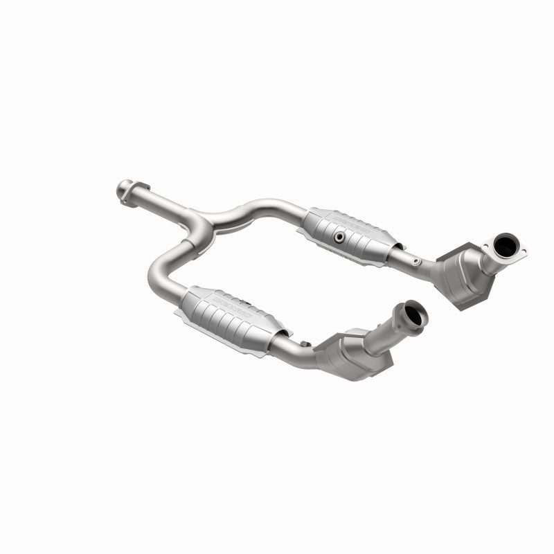 MagnaFlow Ford Mustang HM Grade Federal / EPA Compliant Direct-Fit Catalytic Converter 93345 360 Degree Image Set