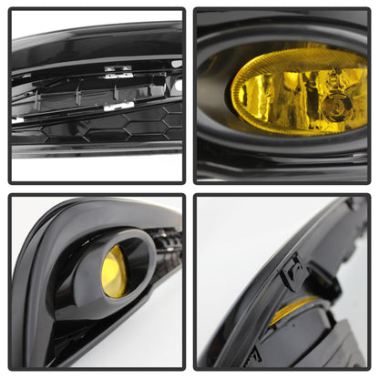 Spyder Honda Civic 2013-2014 4dr OEM Fog Light W/Switch Yellow FL-HC2013-4D-Y 5077752 5077752 User 1