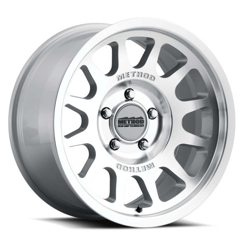 Method Wheels Method MR703 Bead Grip 17x8.5 0mm Offset 8x170 130.81mm CB Machined/Clear Coat Wheel MR70378587300 MR70378587300 Photo - Primary