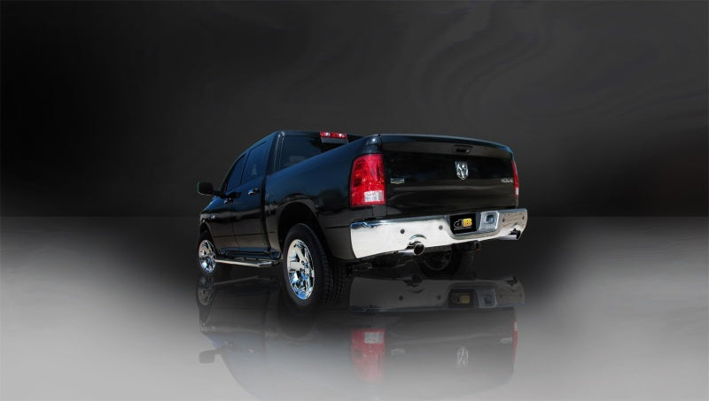 Corsa Performance 09-14 Dodge Ram Quad Cab/Short Bed 1500 4.7L V8 Polished Sport 24425 Photo - Mounted